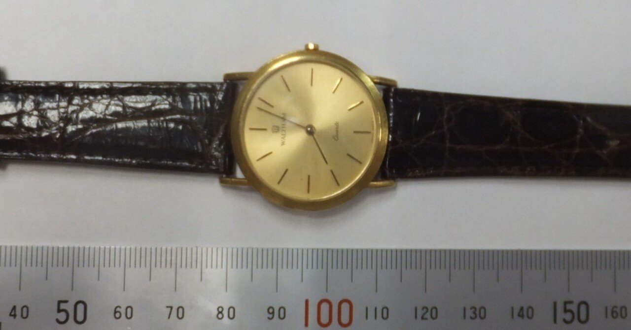 どんちゃん腕時計 枠 裏蓋 k18 18k 18金 785 10.4グラム rectangle_large_type_2_f6d1017