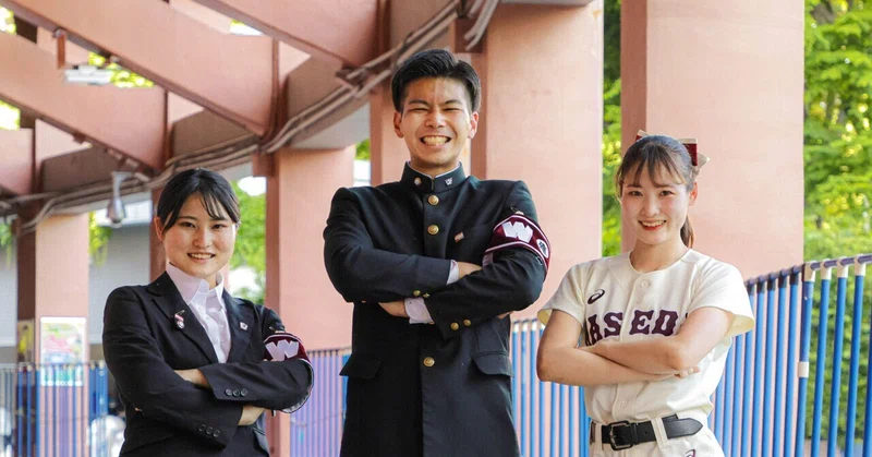 匿名配送】ローイングスーツ(早稲田大学高等学院) 厚い
