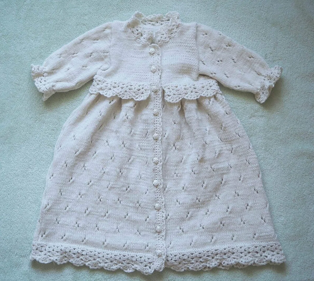 ベビーセレモニードレス｜fluffy_knitting_room