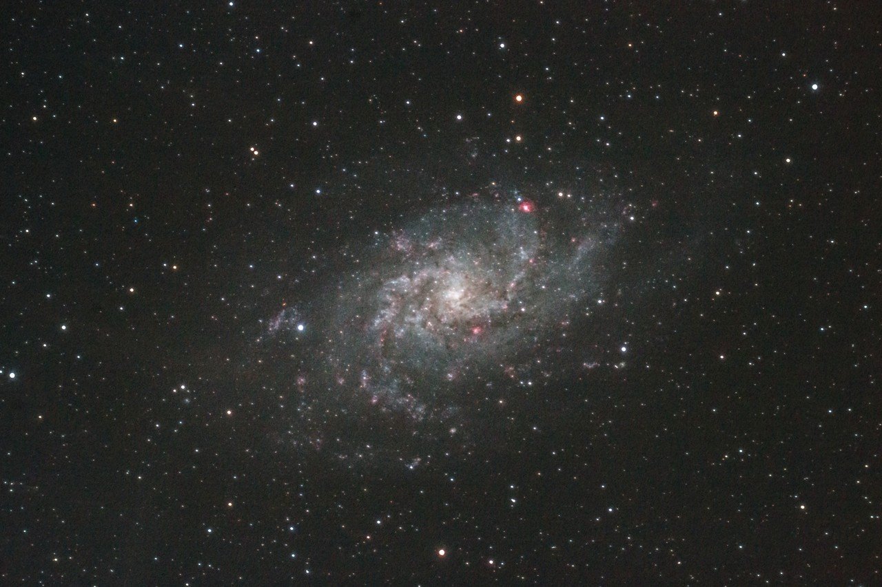 M33さんかく座の銀河