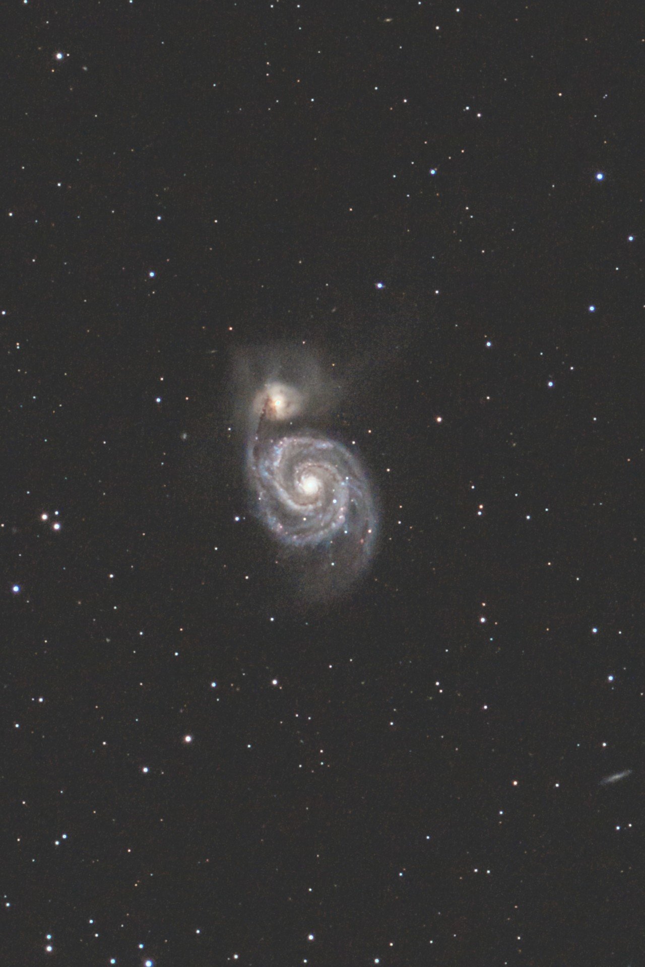 M51子持ち銀河