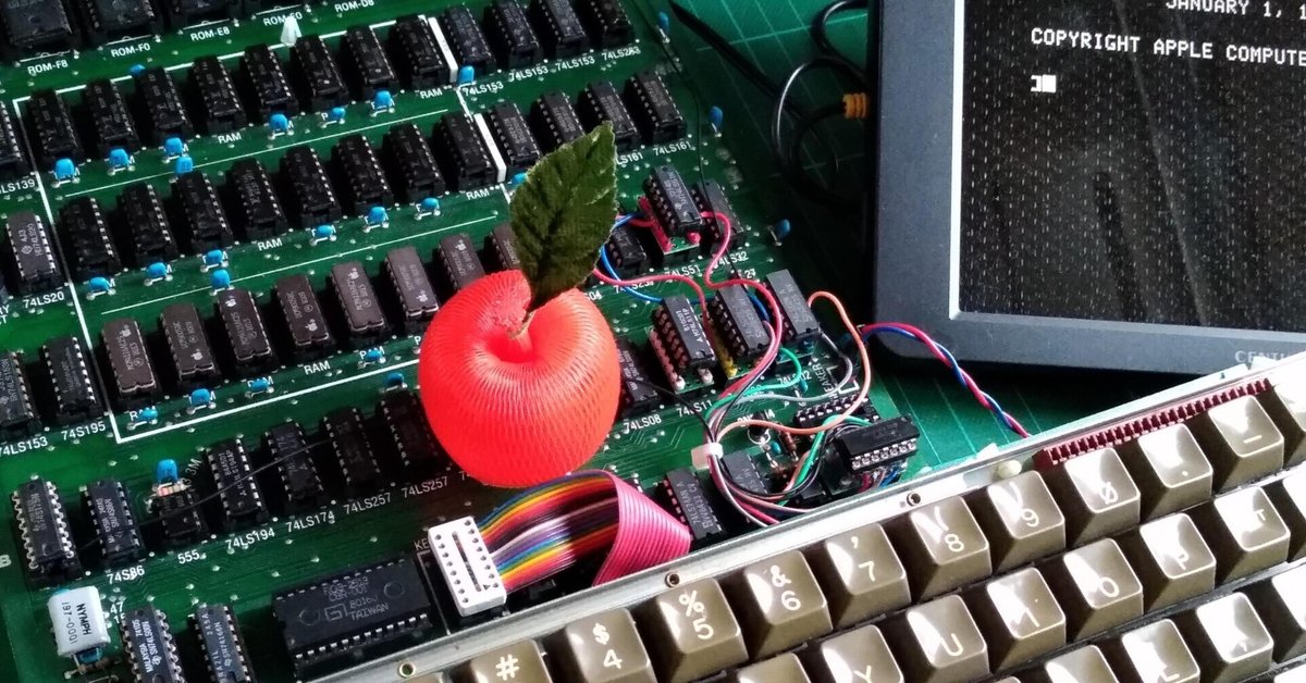 Apple II ▷ キーボード改修記｜迷迷執事