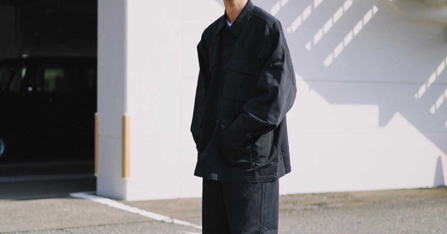 cliche BDU JACKET BLACK 357 改 SET UP | unimac.az
