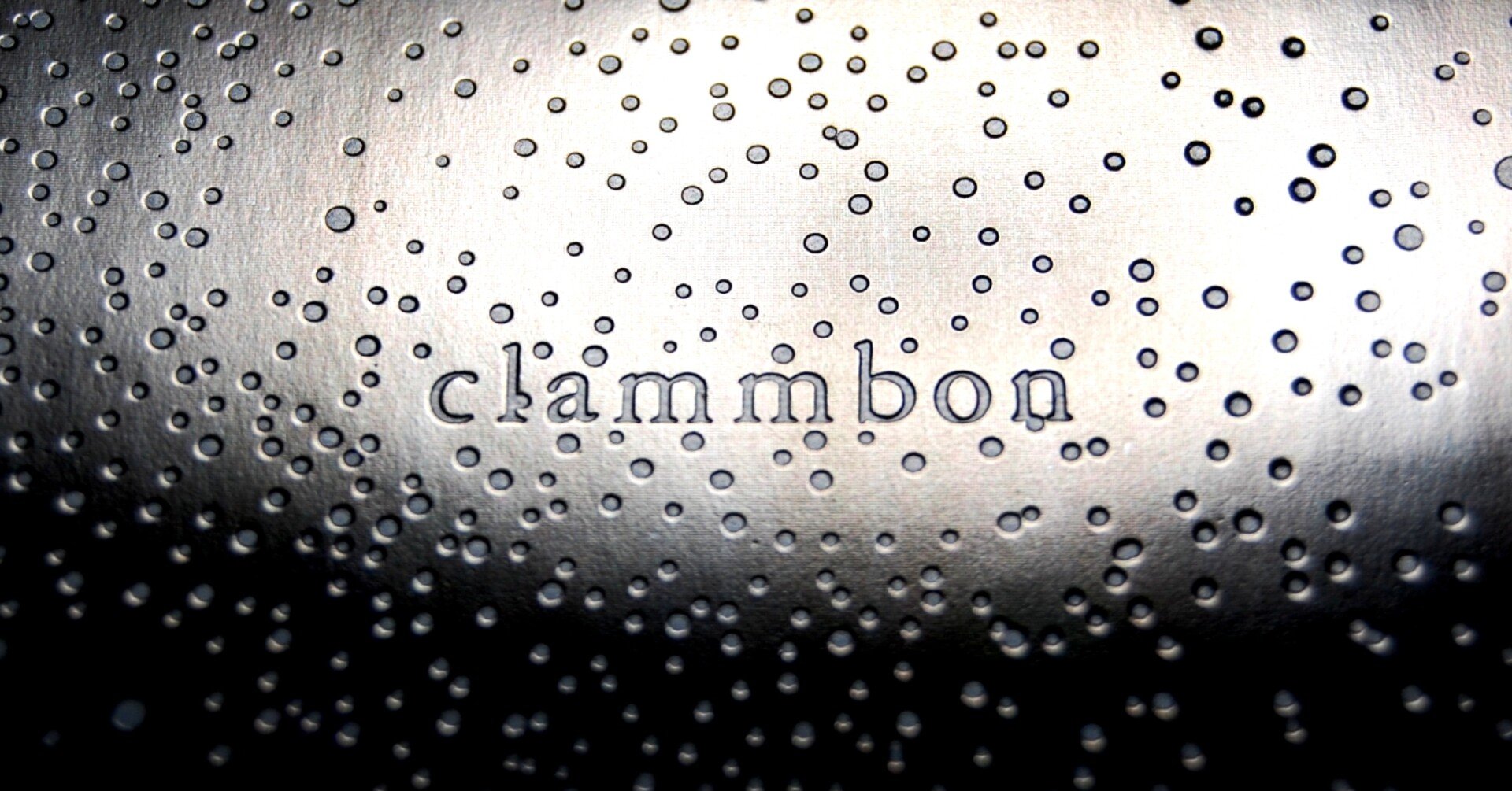 clammbon（クラムボン）の箔押し」｜コスモテック