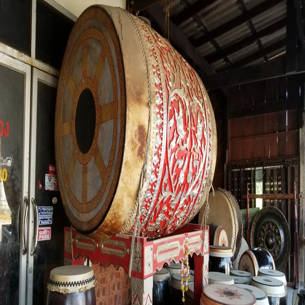 タイの太鼓　クローン　タット タイの太鼓村に行く ｜Yuooshio
