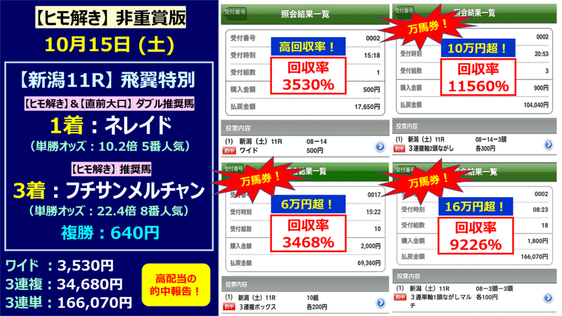 1015【ヒモ解き】的中