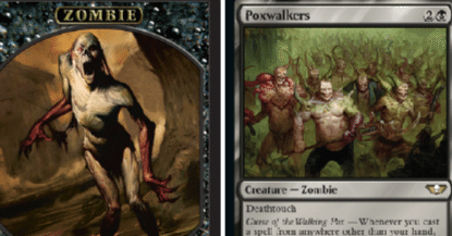 ポクスウォーカー Poxwalkers 4枚 MTGレガシー】FNM参加記:ポクスウォーカー活躍、先2に18点