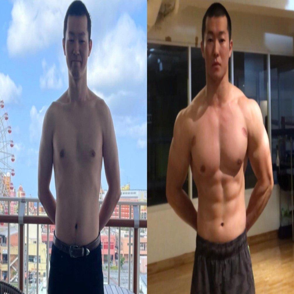 筋肉足りてない 身長182cm58kgのガリガリから90kg超えるマッチョに、マサキ式マインド