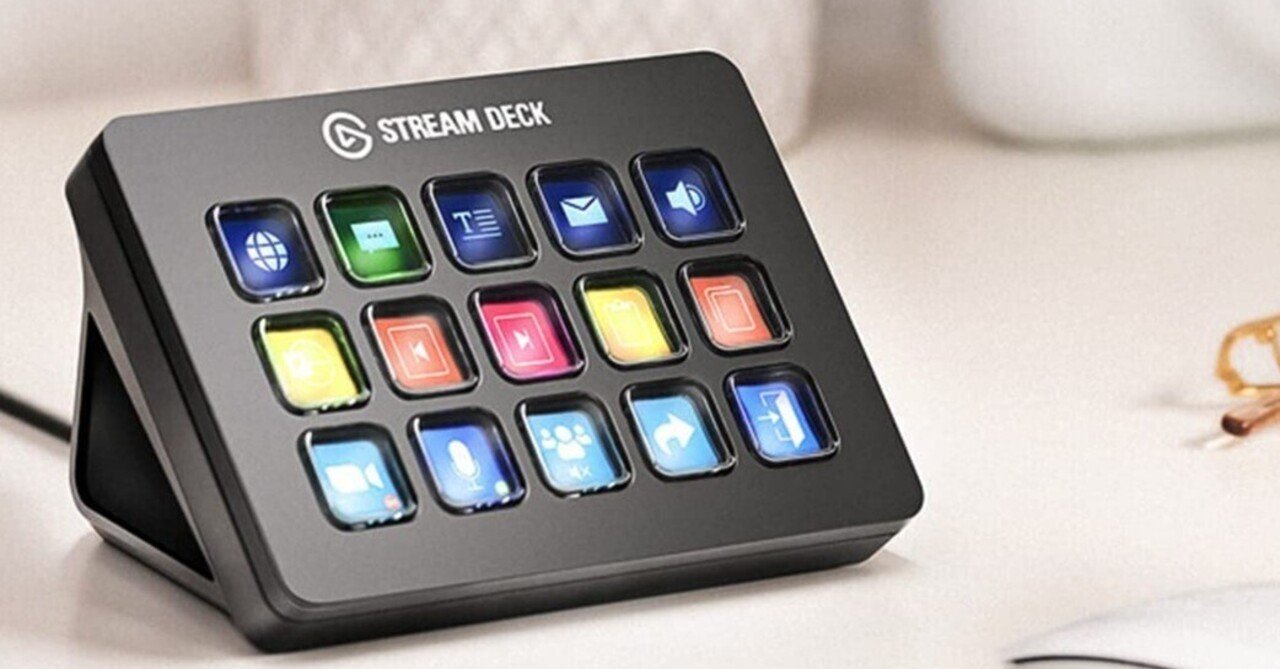 loupedeck live 左手デバイス stream deck-