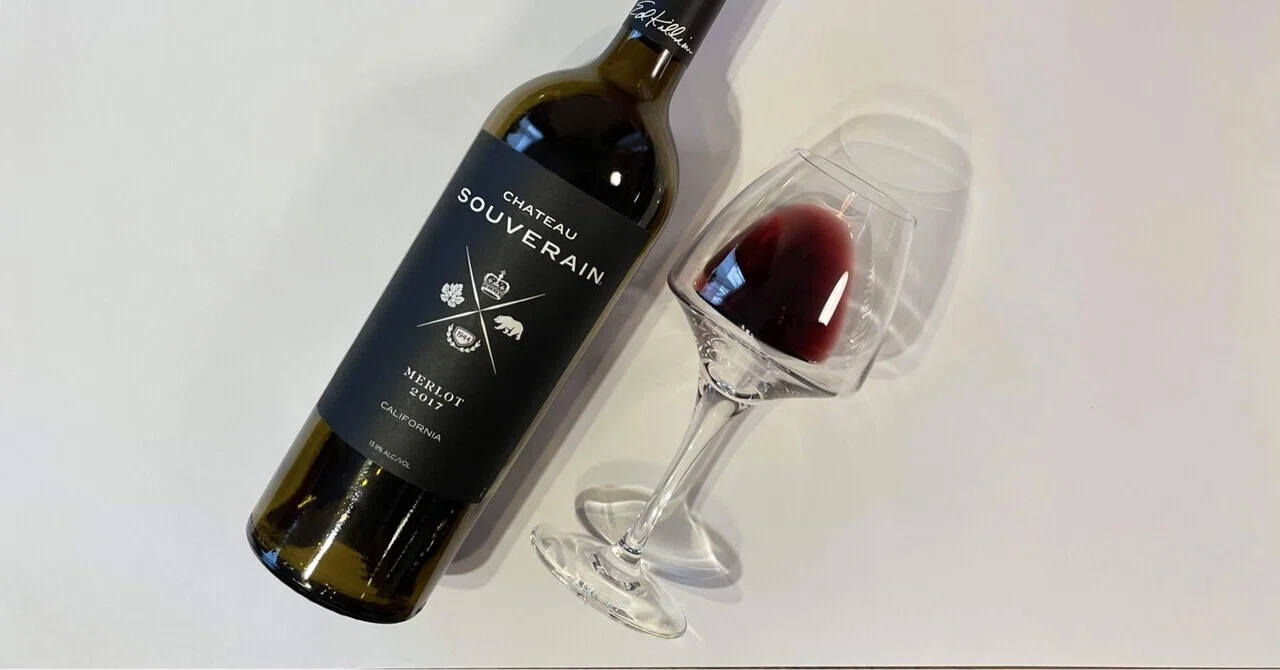 Wine ワイン】2017 Château Souverain Merlot｜エイト/走るアルコール中毒