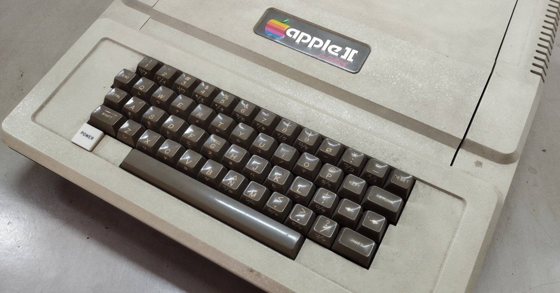 レア　AppleII J-PLUS アップル2 【ジャンク品】 レア AppleII J-PLUS アップル2 【ジャンク品】 Apple II j-plus – The