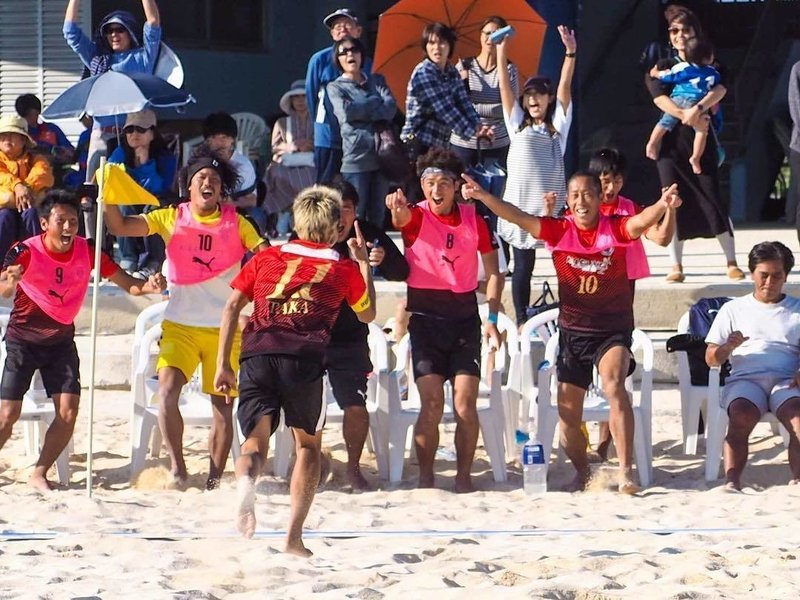 第2回ビーチサッカー沖縄カップ Supported By Mr Kinjo ビーチサッカースクラップ Note