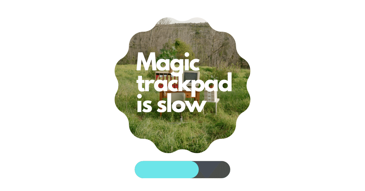 AppleのMagicTrackpad3を購入したけど使うのやめた話｜massa
