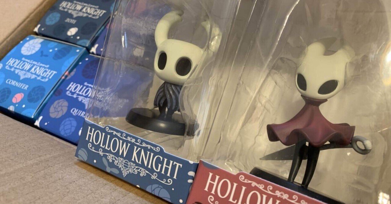 最新発見 ホロウナイトのフィギュアを買った話｜ひふみのひとり言 ゲームキャラクター