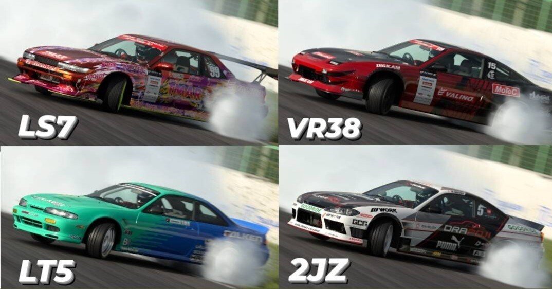 GT7】徹底ドリフト比較！最強スワップシルビアはどれ！？｜岡田衛