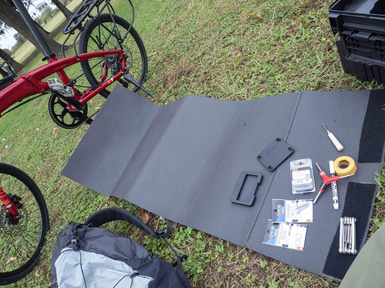 山と道のminiをリクセンカウル化してverge d9にポン付けする 山と道のminiをリクセンカウル化してverge d9にポン付けする