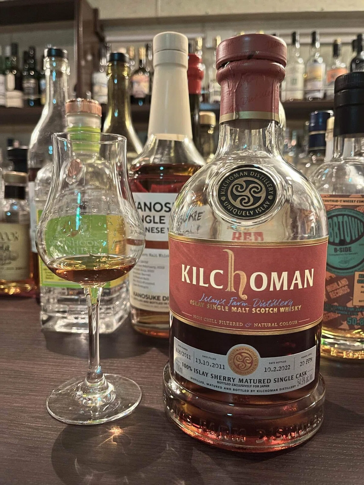 Kilchoman 10y 2011-2022 54.9% 100% Islay Sherry Single Cask for 