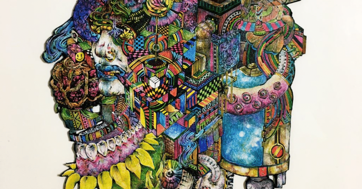 【上品】 横顔ピエロ｜作品.七ﾃﾝ五｜sou. 絵画
