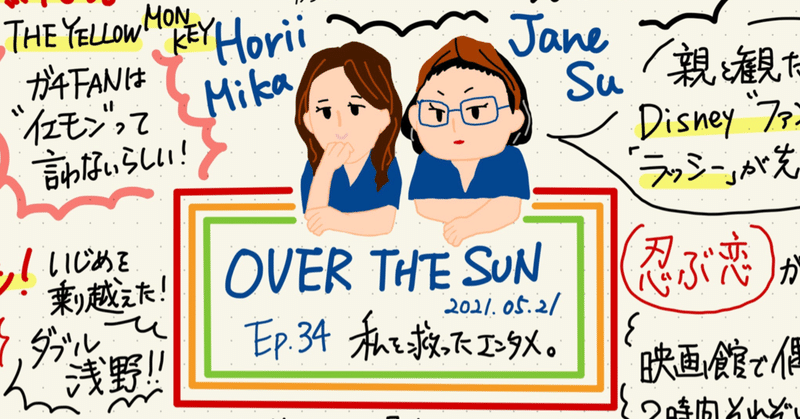 OVER THE SUN Ep.34/35/36 感想文。