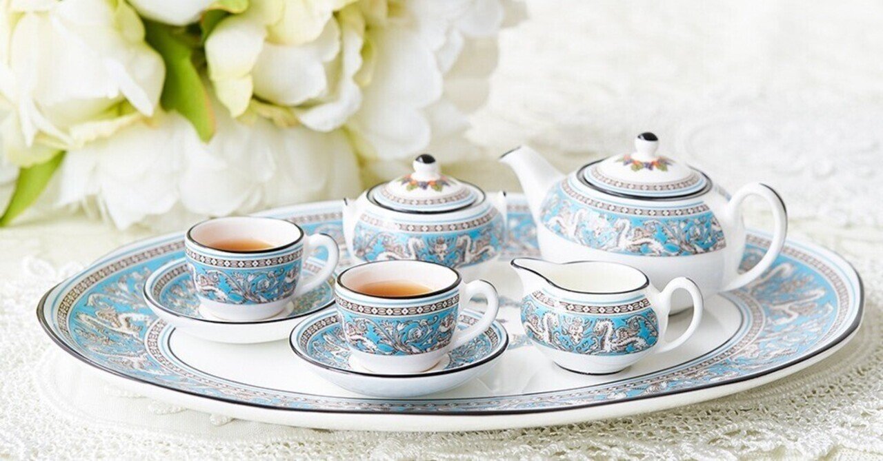 ウェッジウッドのミニチュアセットシリーズの世界観をそのまま詰め込ん