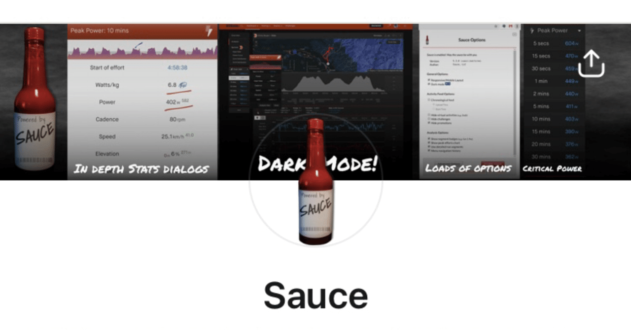 Sauce for Zwift｜mat