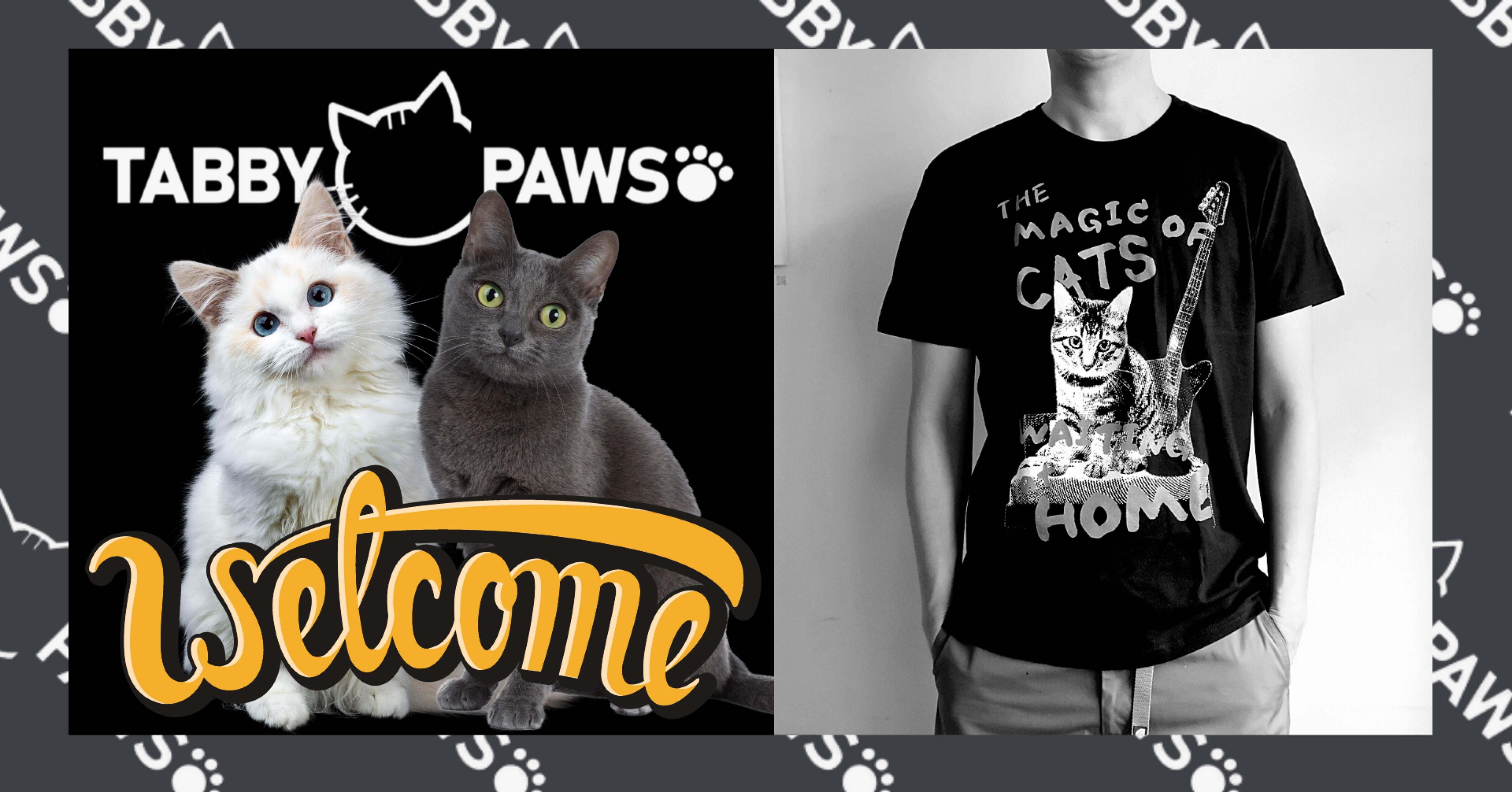【匿名配送/未開封】TABBY CAT PAWS 待ち猫Tシャツ XL 黒柳能生 お待たせしていた猫のアレ｜黒柳 能生 公式note