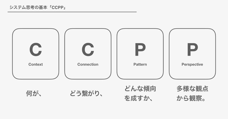 CCPP －システム思考の原理－