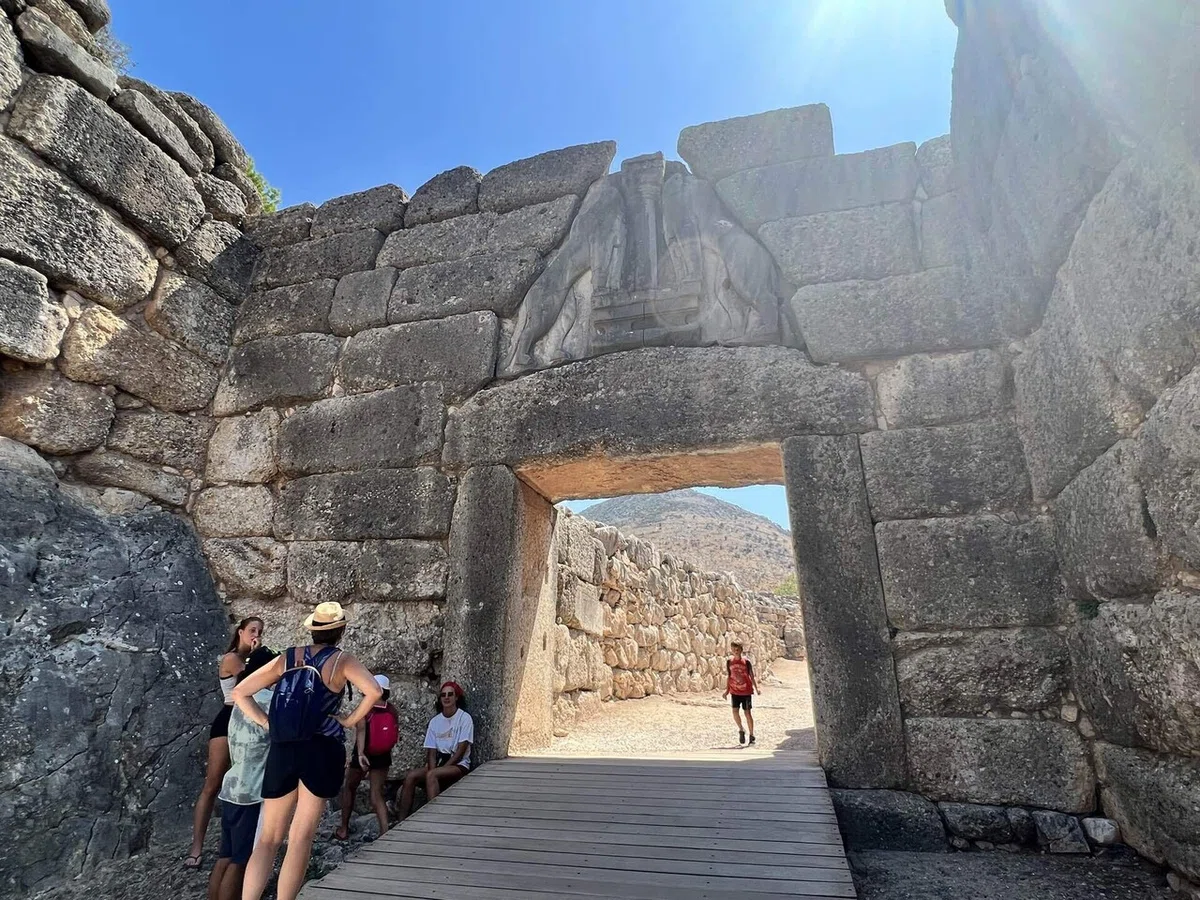 古玩・ギリシャ「アルカディア地方発掘・女神頭部」ペロポネソス半島 