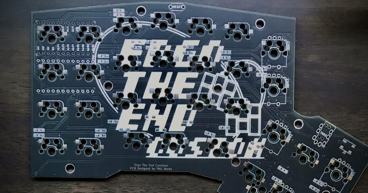 自作キーボード#1.2「Ergo The End Customβ版」ビルドガイド