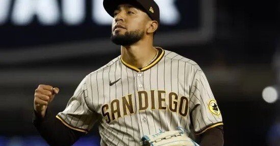 サンディエゴ　パドレス　ロベルト・スアレス選手ユニフォーム サンディエゴ パドレス ロベルト・スアレス選手ユニフォーム