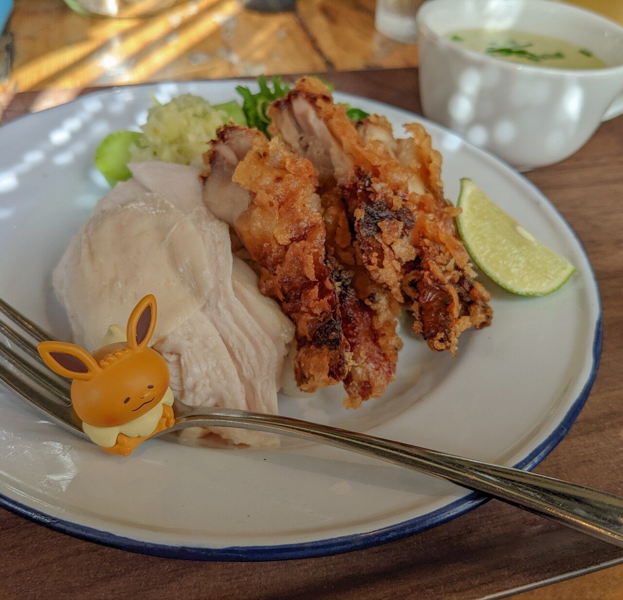 カオ・マン・ガイ😁 隠れ家みたいなお店を発見できてうれし〜🎶｜じーこ