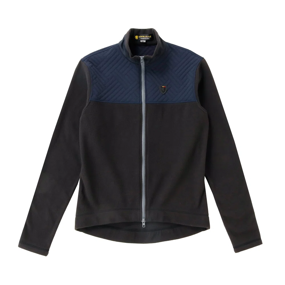 KAPELMUUR エシカル フリース ジャケット size:M ネイビー リサイクル素材で地球に優しく「エシカルフリースジャケット」｜KAPELMUUR