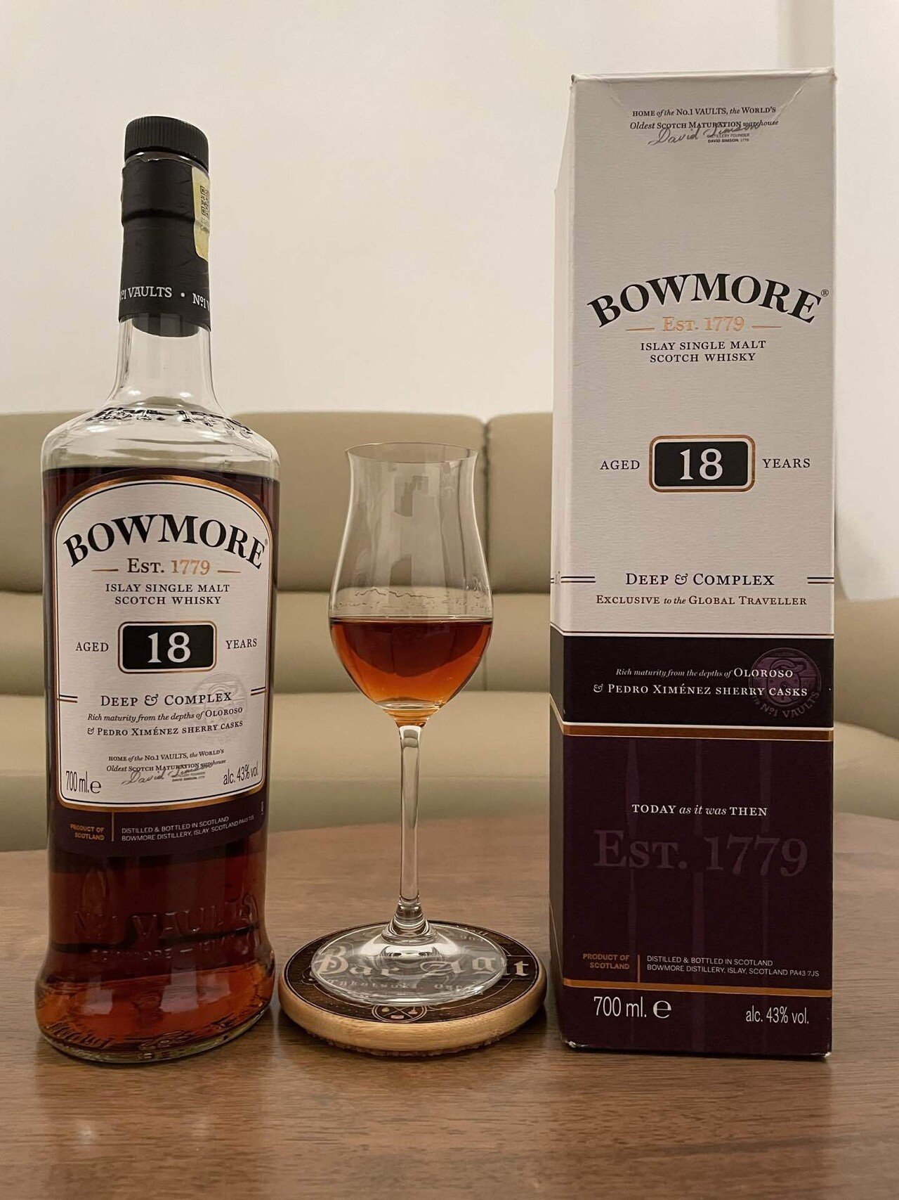 Bowmore 18年 Deep & Complex (ABV 43%)｜Joe