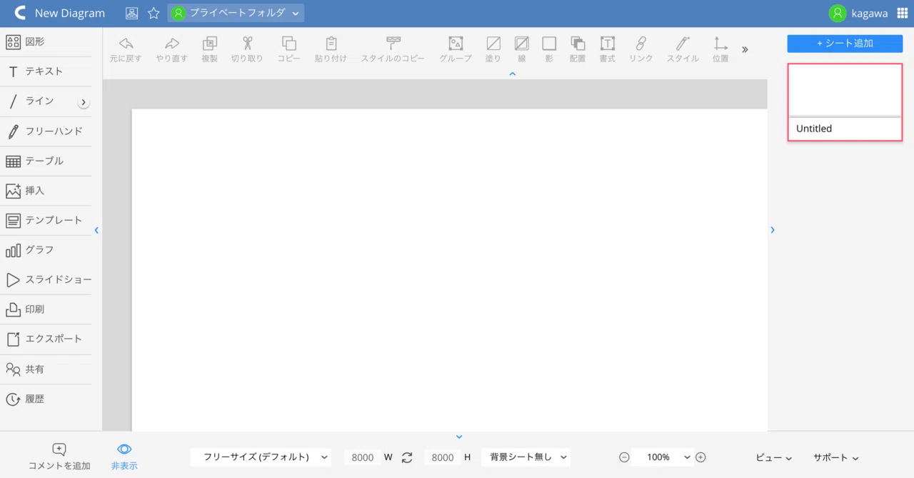 Cacooを利用してER図を簡単に作成する方法｜Koushi Kagawa｜note