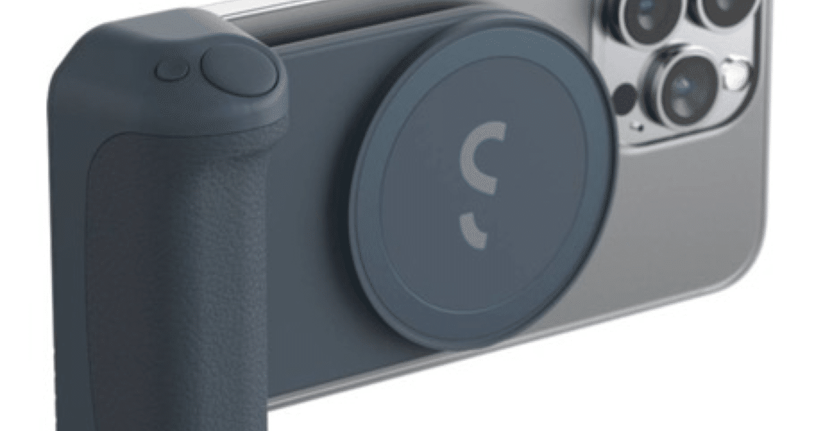 6月にお知らせした、MagSafe対応カメラグリップ「SnapGrip」の