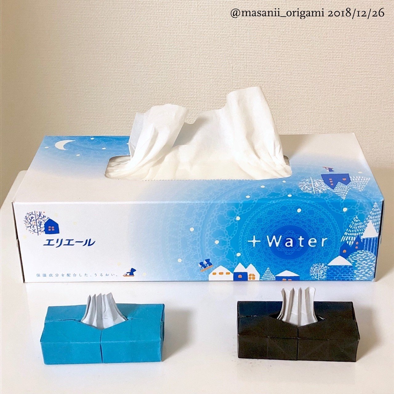 至高のおりがみ 折り紙の常識をブチ壊す 箱ティッシュ を折ってみた まさにぃ Note
