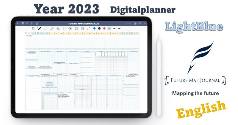 FUTURE MAP JOURNAL Digitalplanner 2023