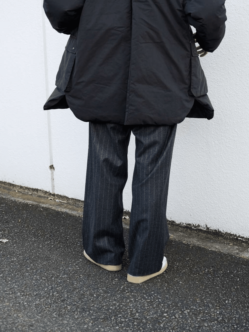 PHLANNÈL Wool Cashmere Buggy Trousers 2 楽天市場】【中古品】【メンズ】 PHLANNEL WOOL CASHMERE
