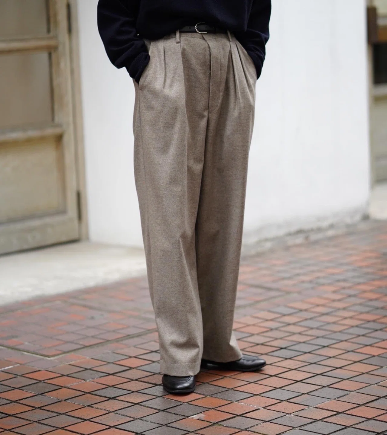 パンツ Phlannel Wool Cashmere Buggy Trousers 3 ph's Buggy Trousers｜YO