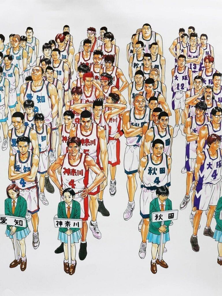 スラムダンク TEAM SHOHOKU カード 1994年製 Team Shohoku Slam dunk