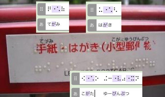 点字のあるもの まとめ メガネくん Note 点字のあるもの まとめ メガネくん Note