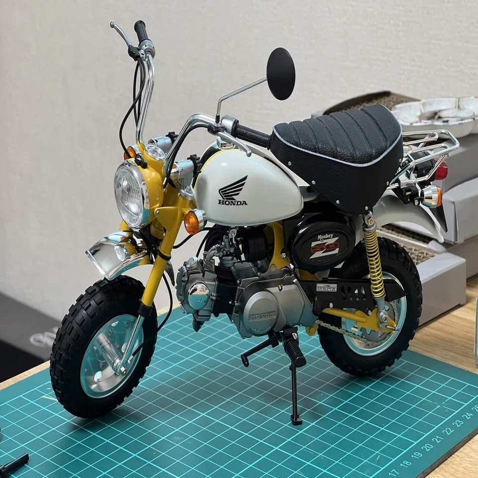 ホンダ モンキー 完成（タミヤ 1/6）｜スイートネイル