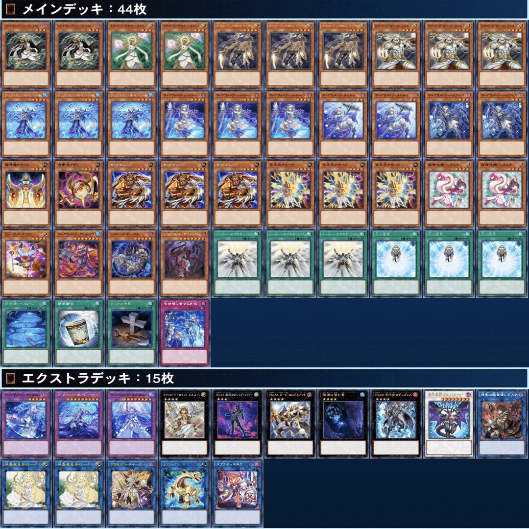 今一番強いライトロードデッキ(2022/11/)｜きのこの頭脳