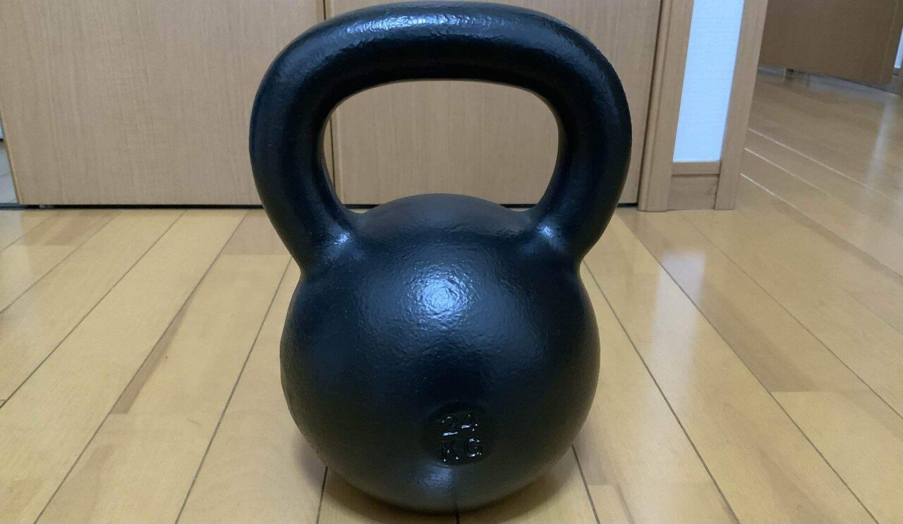 ケトルベルのこと (xii) 伊藤鉉鋳工所製ハードスタイルケトルベル24kg 