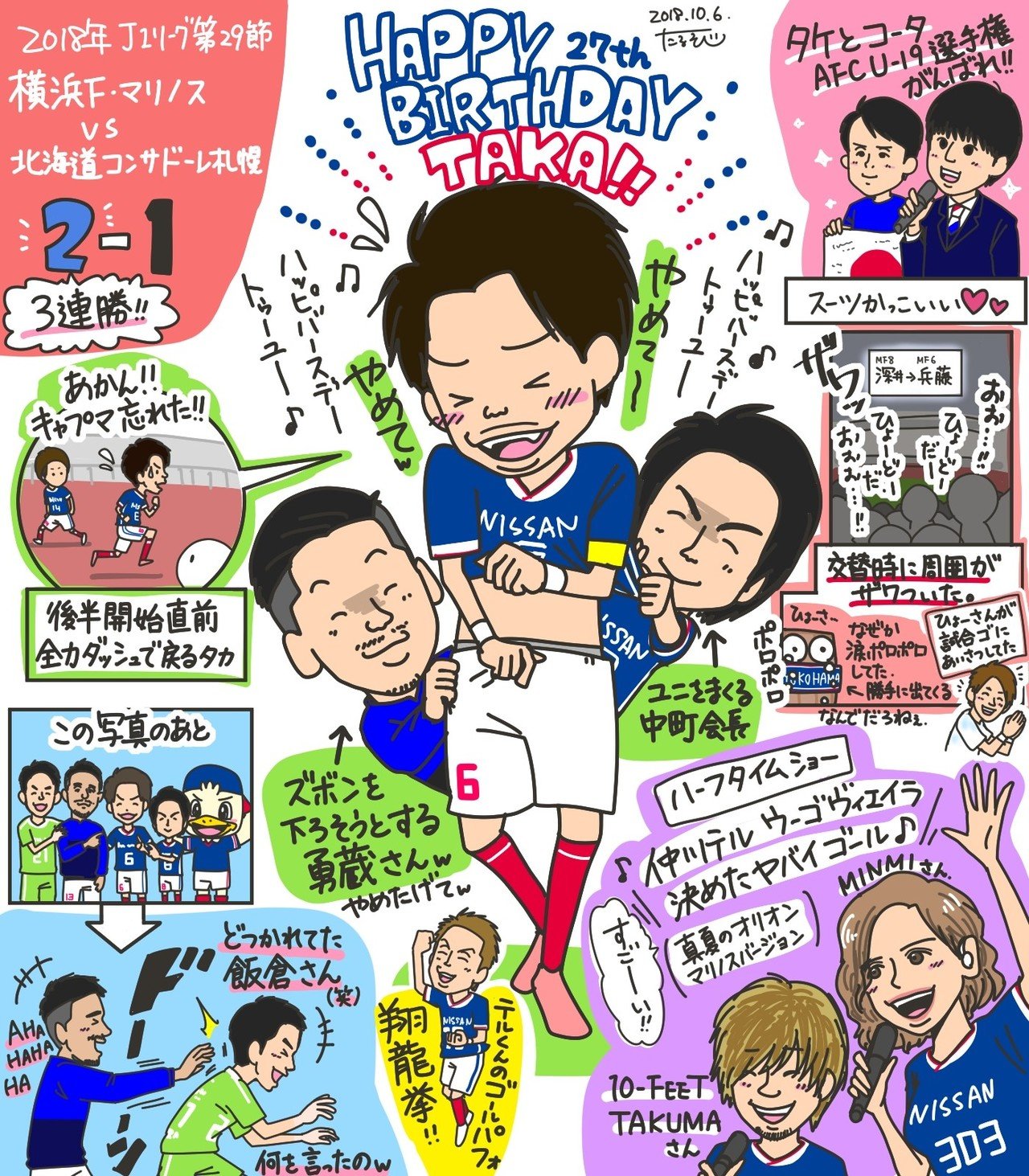 サッカー ｄｆ栗原勇蔵選手 たるぞー Note