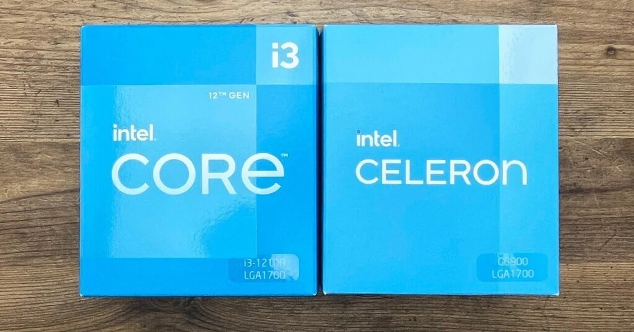 Core i3とCeleronで