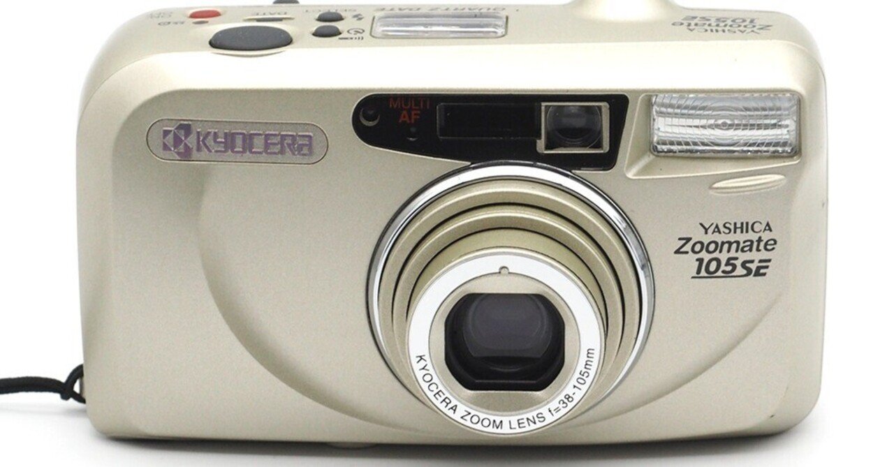 フィルムカメラ YASHICA Zoomate 105 SE F0820-35ID p KYOCERA YASHICA Zoomate 105se / FUJI 200｜Peacock Film Store