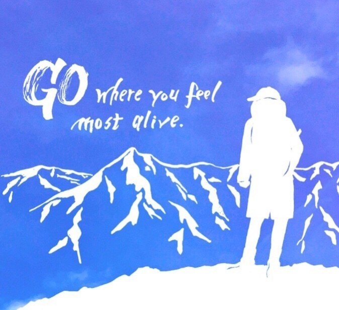 Go Where You Feel Most Alive 2 Yumigraphy Note
