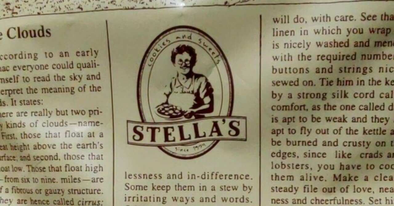 How To Cook A Husband（夫を料理する方法）【ステラおばさんのクッキー（アントステラ）の包装に書いてあることとは？】｜たんたか