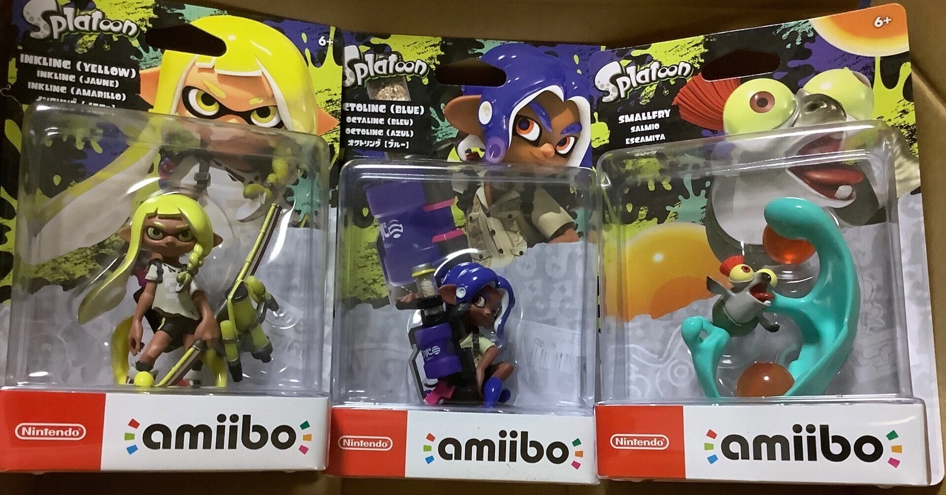 Amazonで『Splatoon3』のamiiboが定価で買えるぞー｜おそば